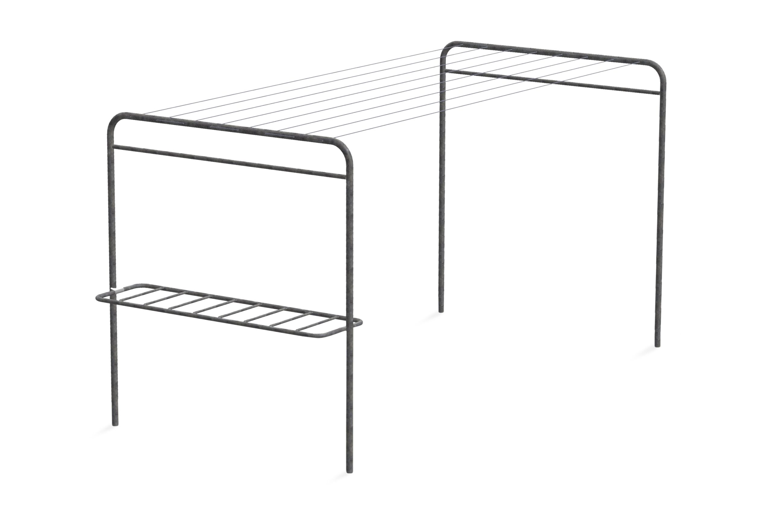 Yhdistetty Matto/kuivausteline 110 Harmaa - Varax