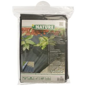 Nature Maasuojakalvo 1 x 20 m musta 6030220 - Musta
