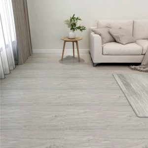 Itsekiinnittyvät lattialankut 20 kpl PVC 1,86 m² -