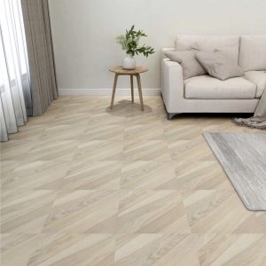 Itsekiinnittyvät lattialankut 20 kpl PVC 1,86 m² -