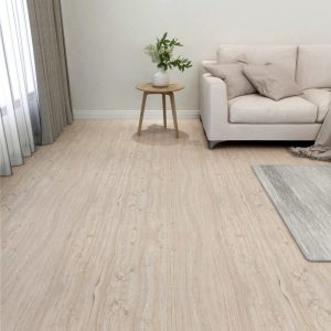 Itsekiinnittyvät lattialankut 20 kpl PVC 1,86 m² -