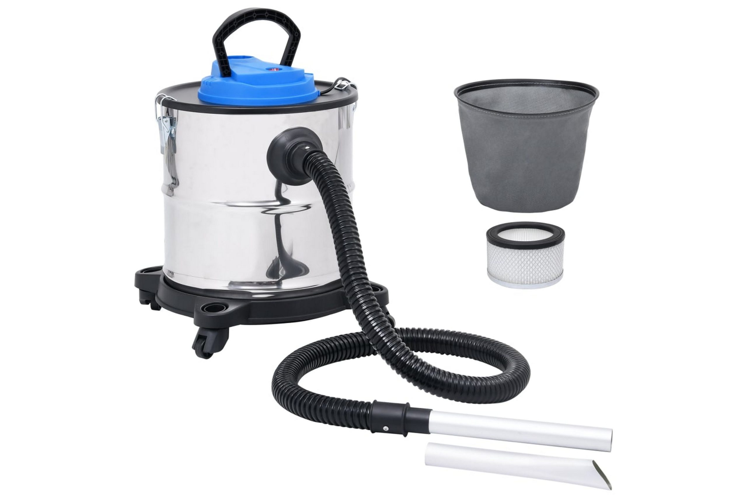 Tuhkaimuri HEPA suodattimella 1200 W 20 L ruostumaton teräs - Hopea