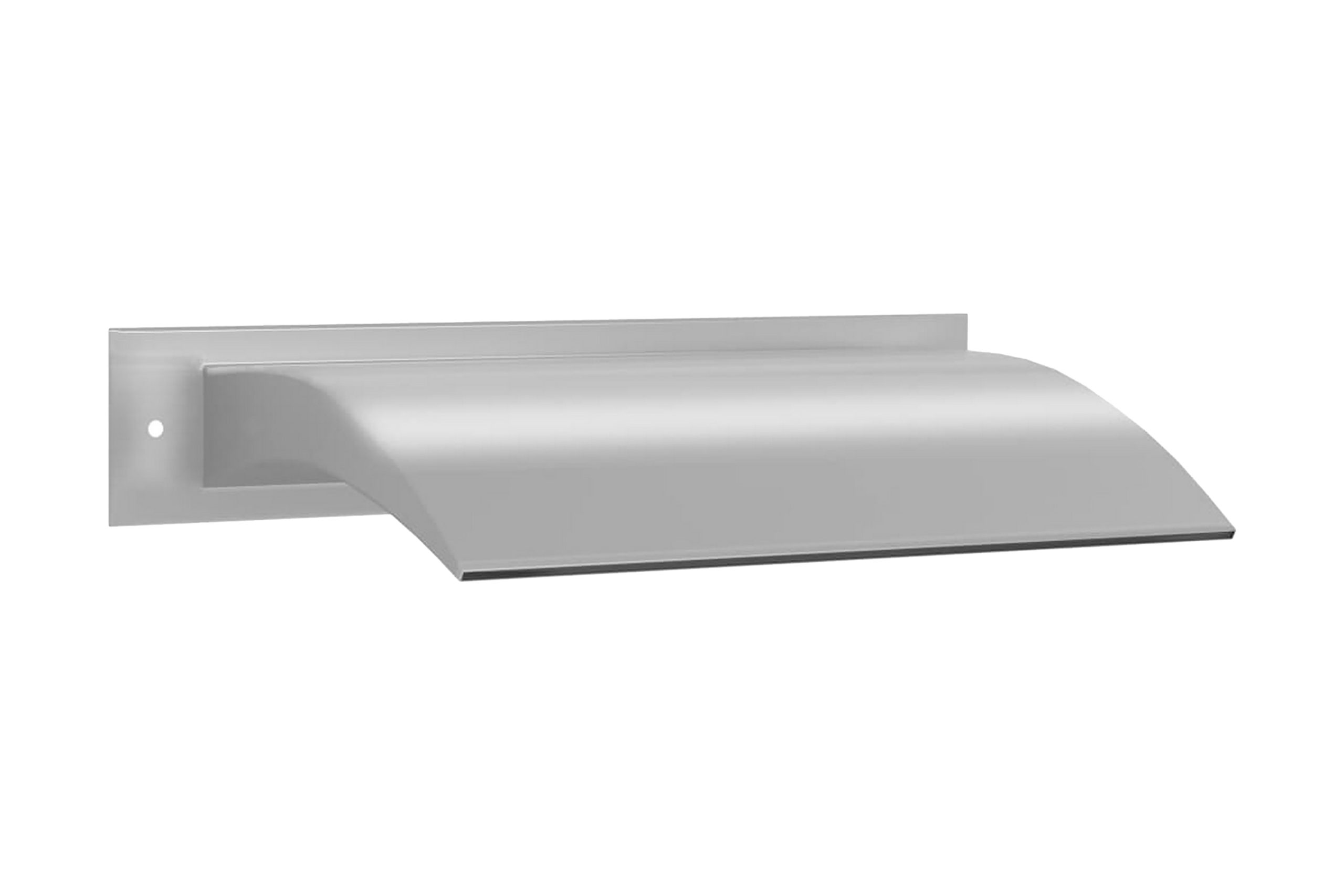 Uima-altaan suihkulähde hopea 45x9x26 cm ruostumaton teräs -