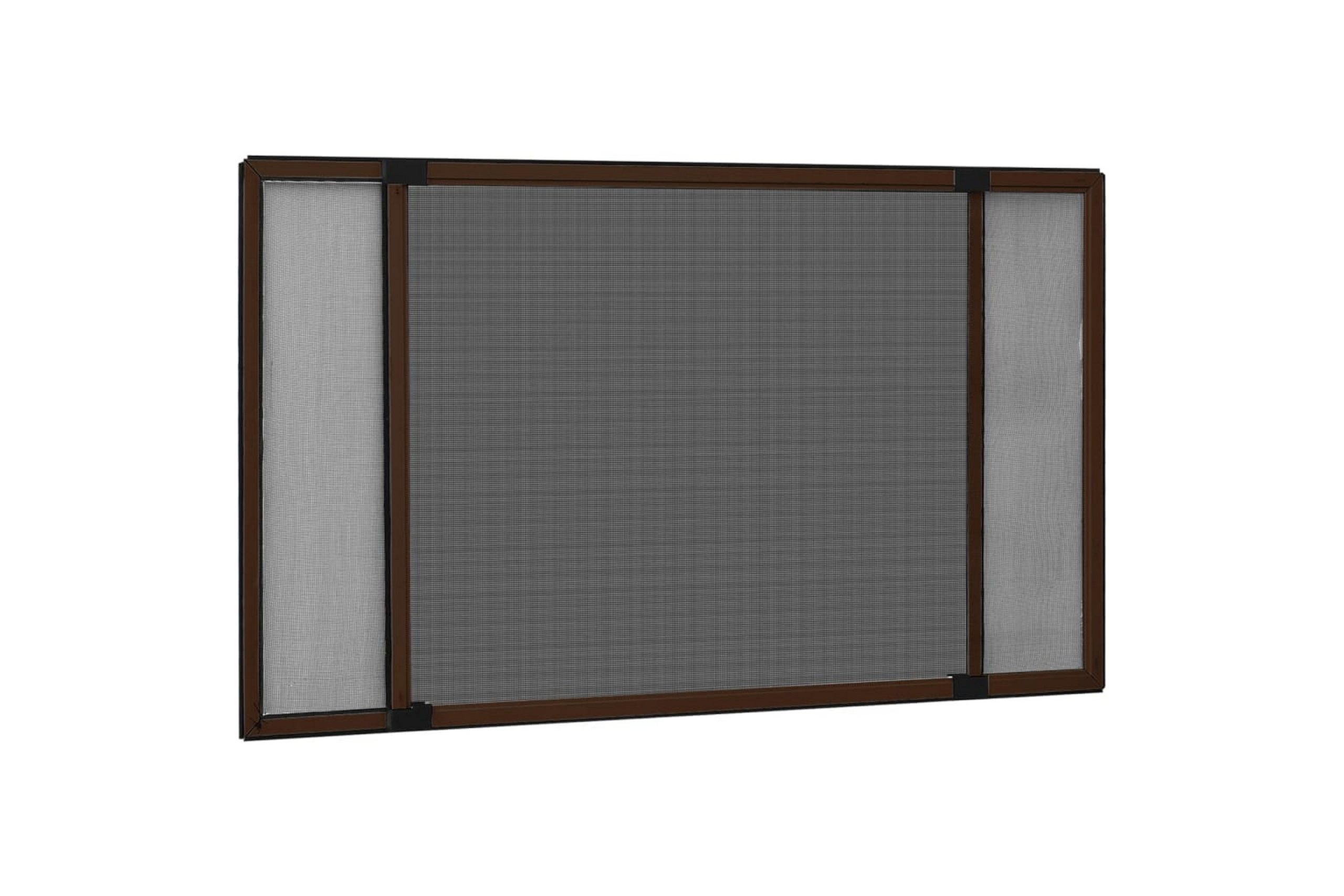 Jatkettava hyönteisverkko ikkunaan ruskea (100-193)x75 cm - Ruskea