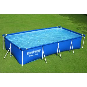 Bestway Steel Pro Rektangulaarinen maanpäällinen allas 4x2 m Sininen - Bestway