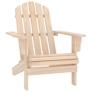 Adirondack-puutarhatuoli täysi kuusi -