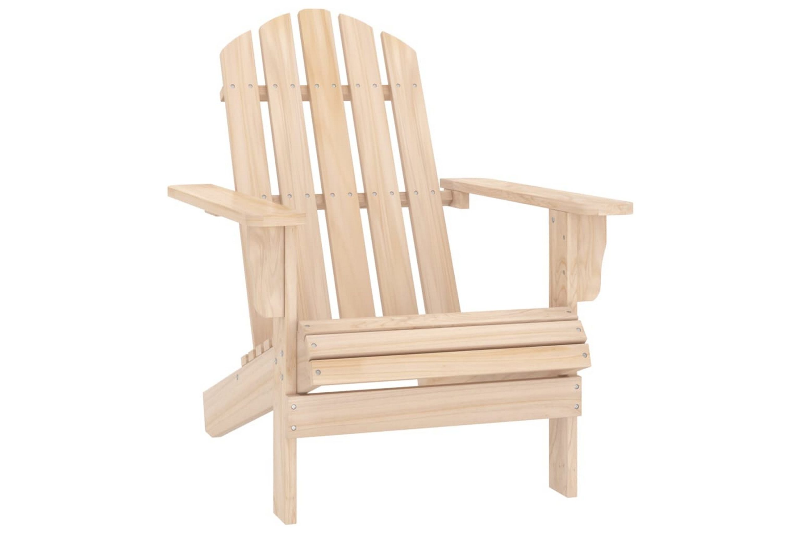 Adirondack-puutarhatuoli täysi kuusi -