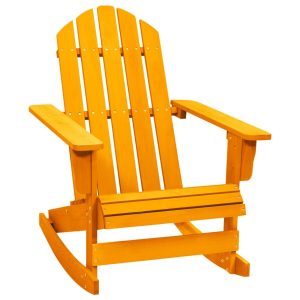 Adirondack-puutarhan keinutuoli täysi kuusi keinutuoli -