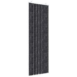 Hyönteisverho antrasiitti 56x185 cm Chenille - Harmaa