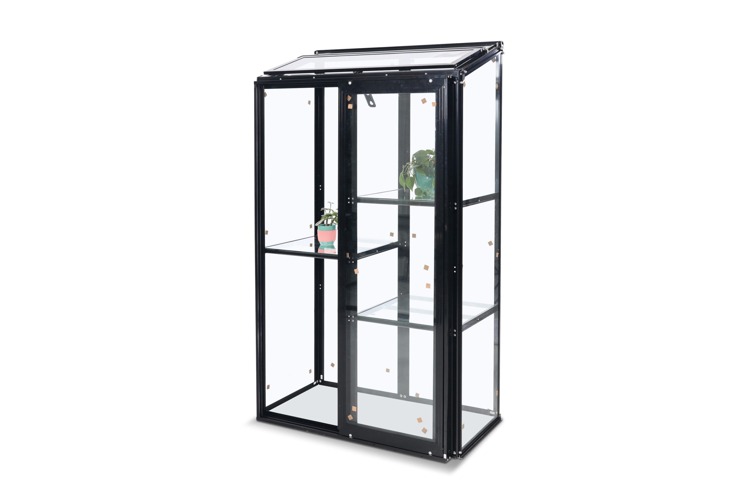 Seinäkasvihuone Marvell 157 cm - Antrasiitti