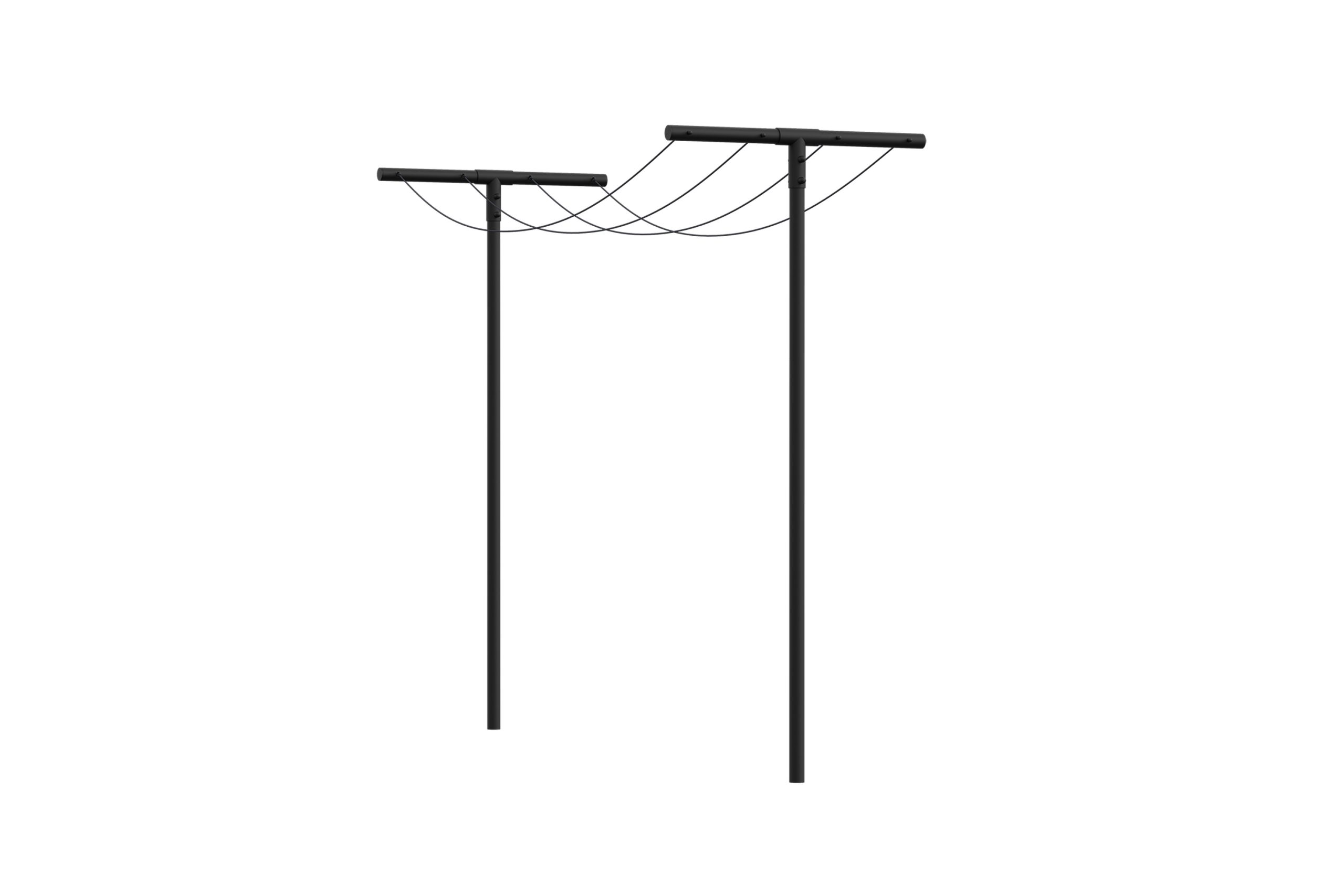 PLUS Kuivaustelineet Pulverilakattu -