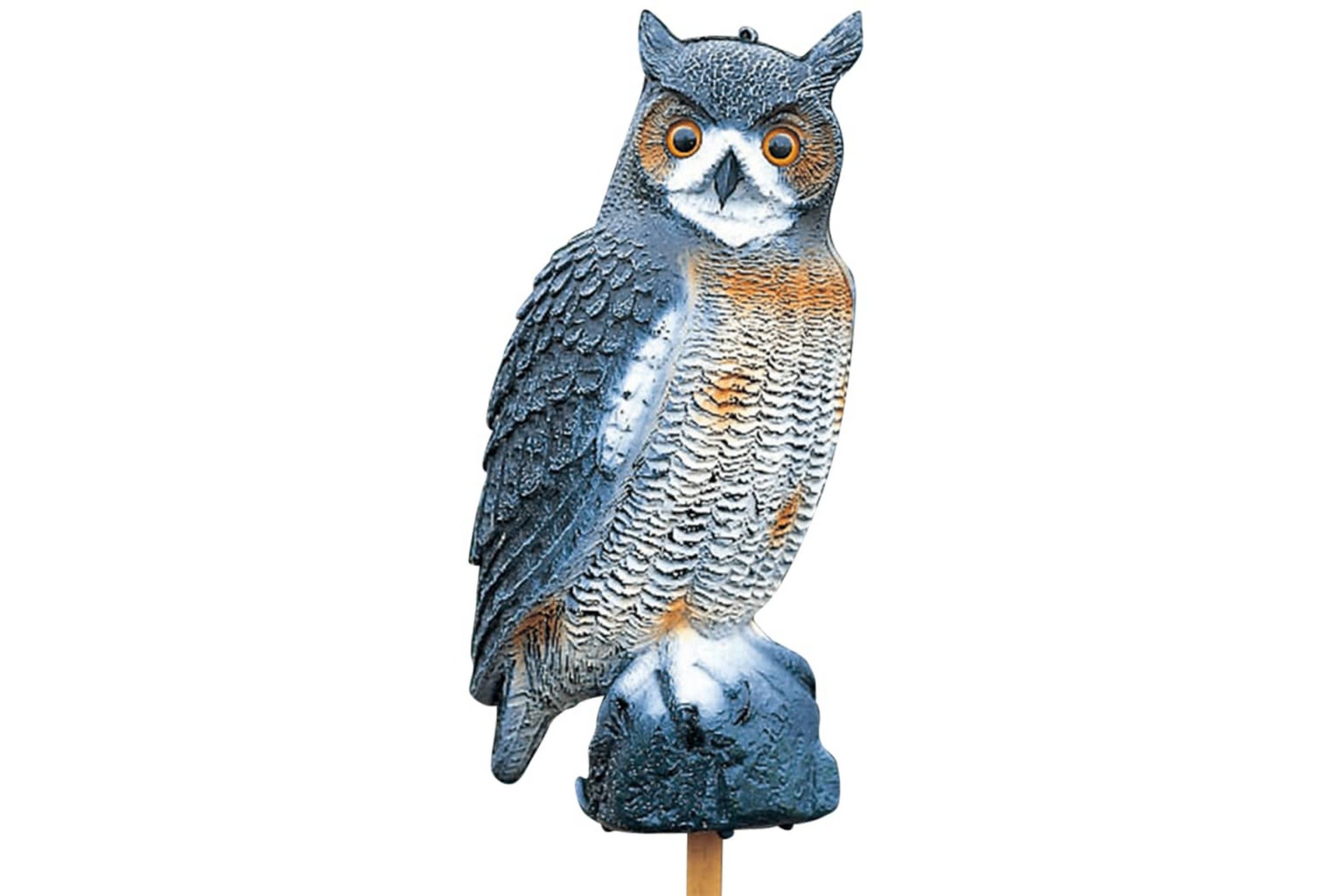Ubbink Eläinhahmo suuri pöllö 1382530 - Harmaa