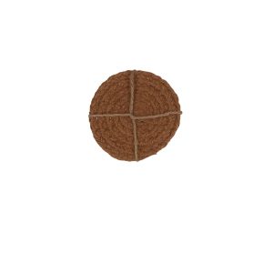 Sigge lasinalunen Ø10 cm - Kaneli