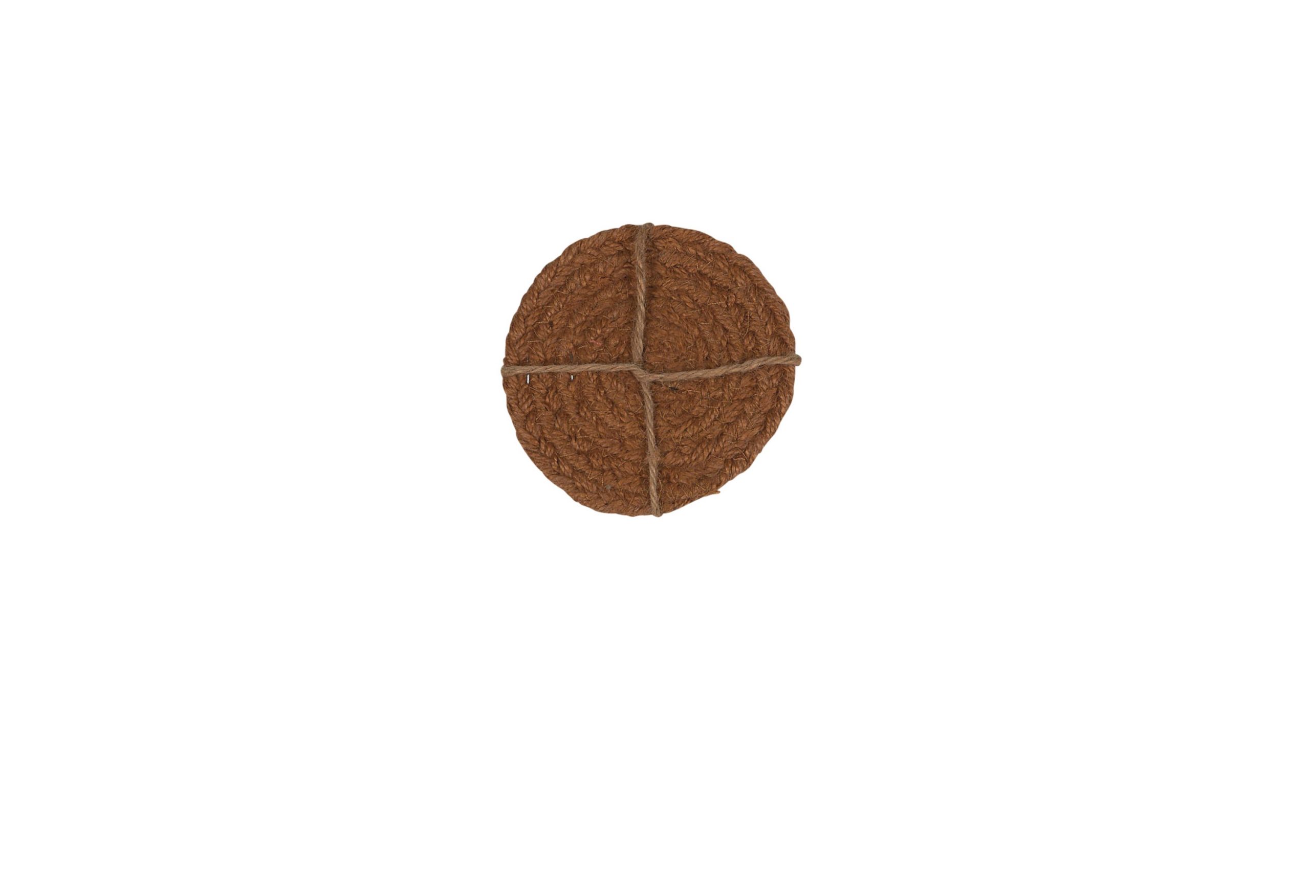 Sigge lasinalunen Ø10 cm - Kaneli