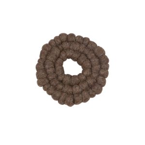 Rulle pannunalunen pyöreä Ø19 cm - Nougat