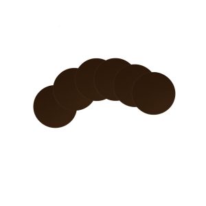 Moana lasinalunen Ø10 cm - Musta
