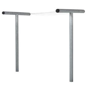 Pipe Kuivausteline 130x520 cm kork. 200 cm maan pinnasta -