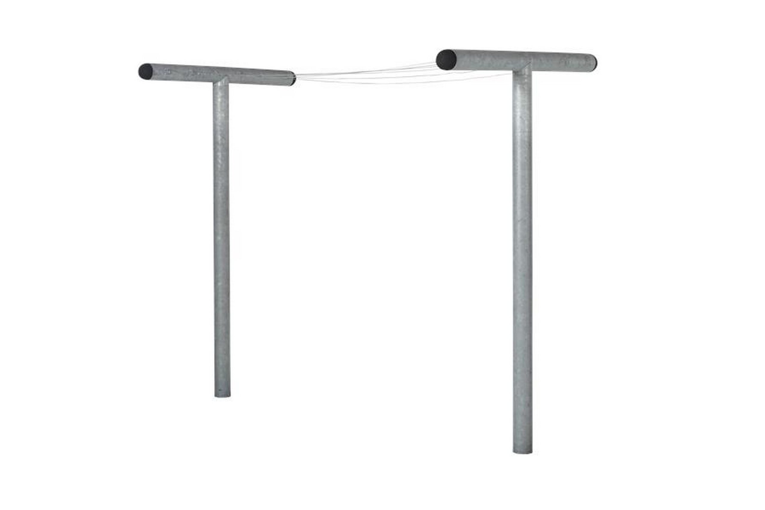 Pipe Kuivausteline 130x520 cm kork. 200 cm maan pinnasta -
