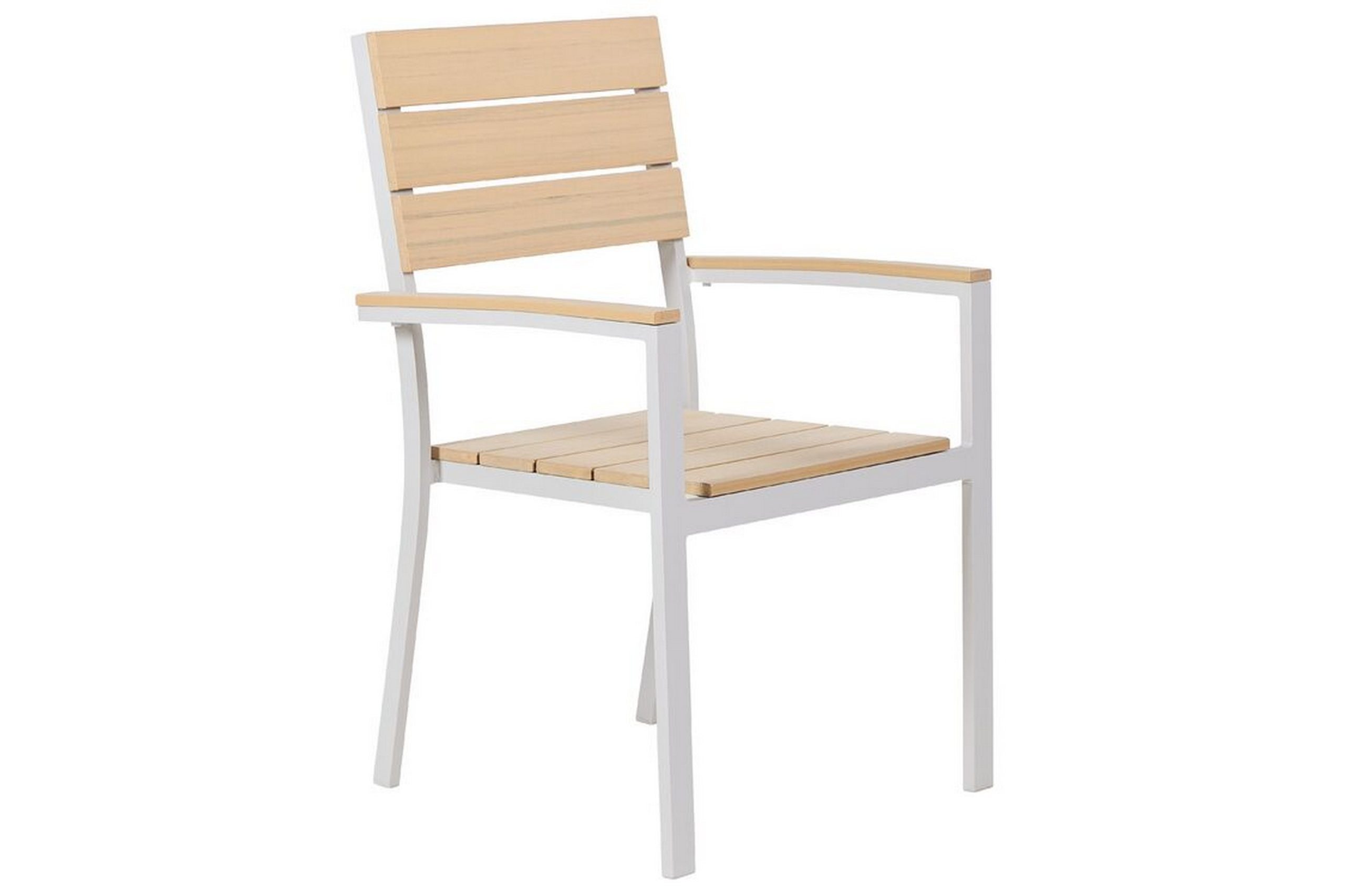Grosseto Käsinojatuoli - Beige/Valkoinen