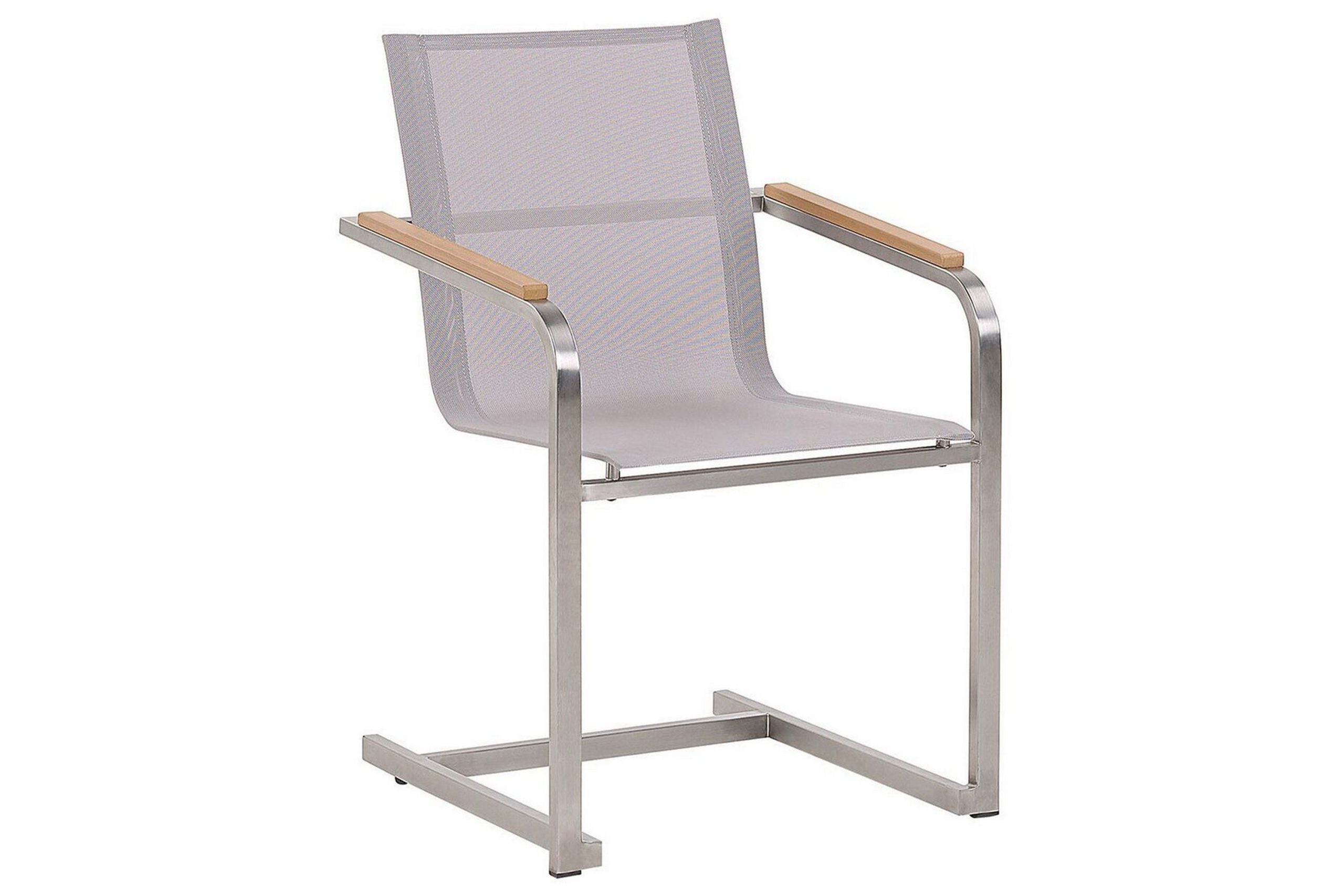 Zervo Käsinojatuoli 4 kpl - Beige/Hopea