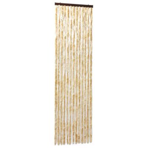 Hyönteisverho beige 56x185 cm Chenille - Beige
