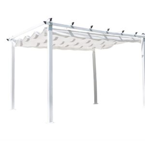 Pergola Lazio 348 cm - Valkoinen