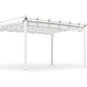 Pergola Hillerstorp Skanör 300 x 400 cm - Valkoinen