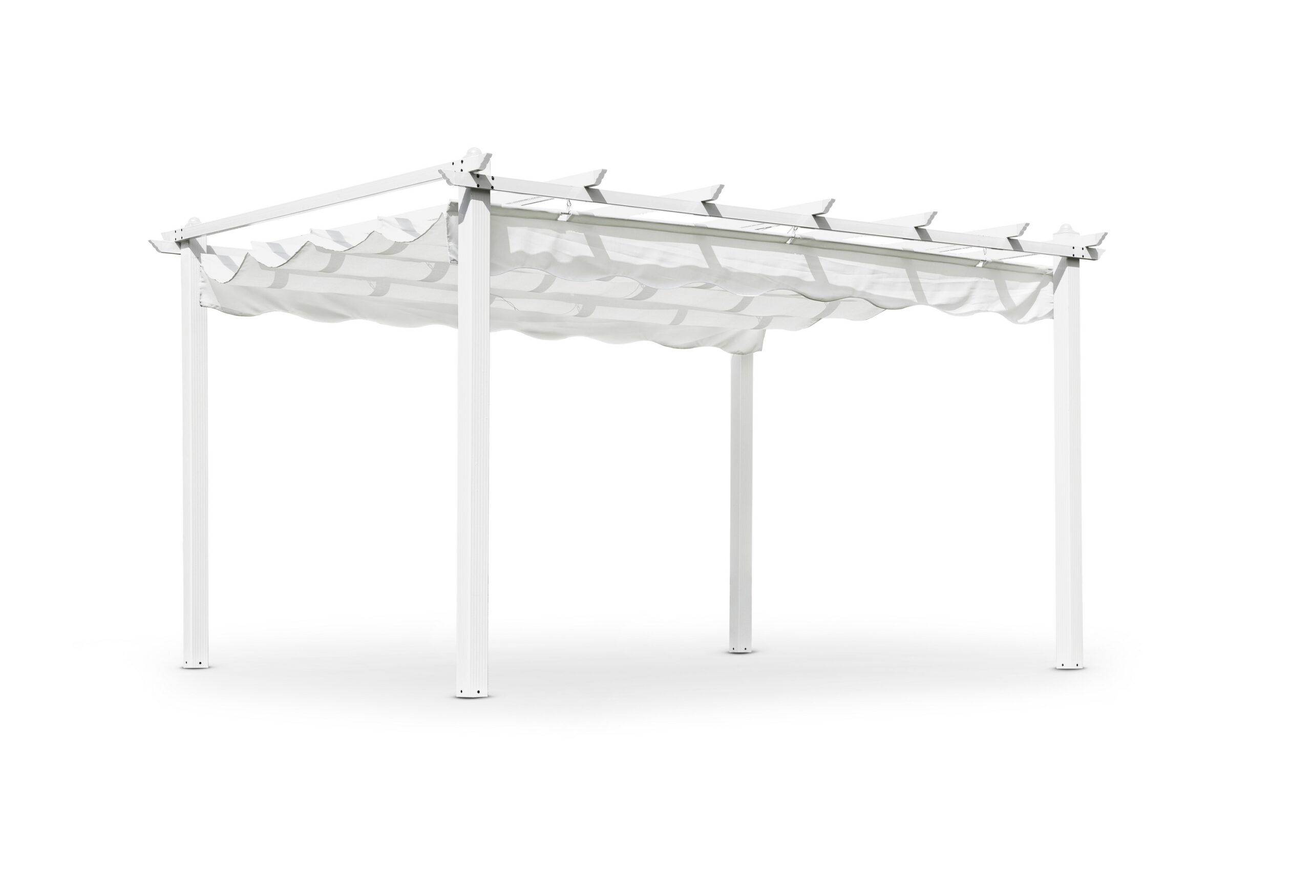 Pergola Hillerstorp Skanör 300 x 400 cm - Valkoinen
