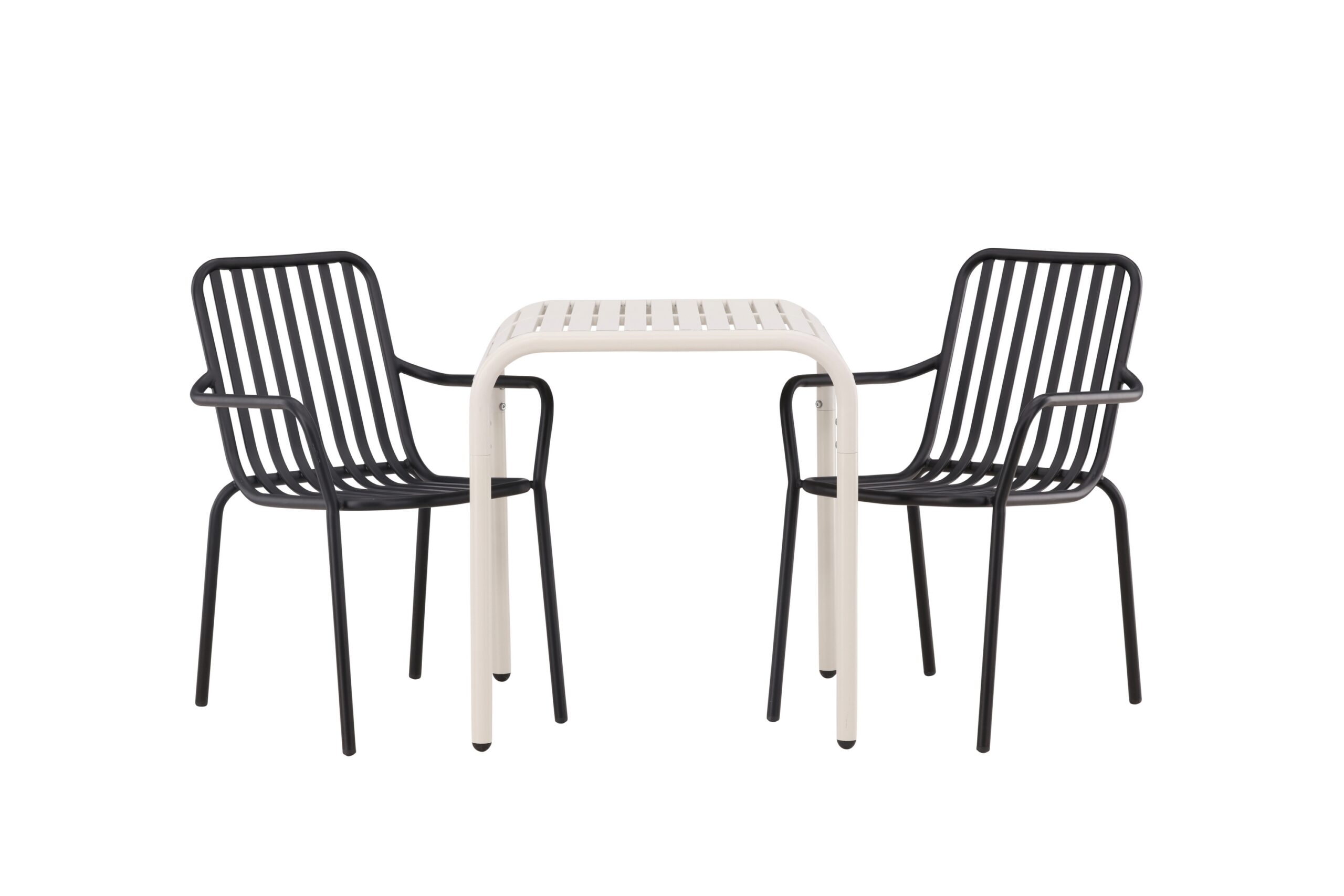 Parvekeryhmä Borneo 70 cm 2 Peking tuolia - Musta/Beige