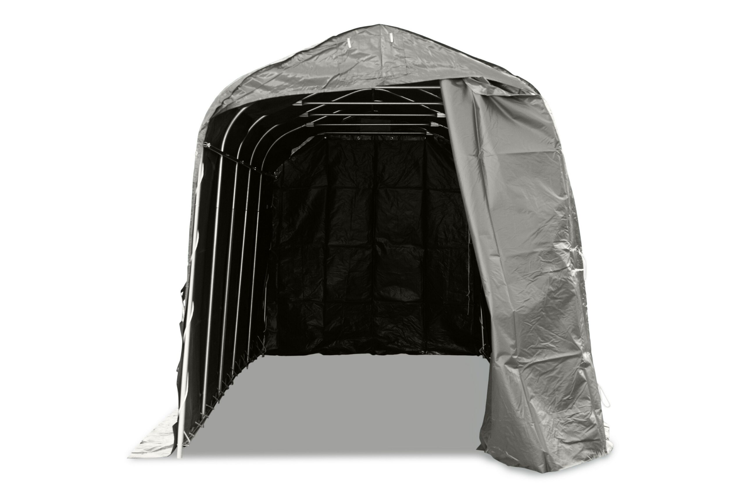 Autotalliteltta 14.4m² 500g/m² PVC Harmaa - Lyfco