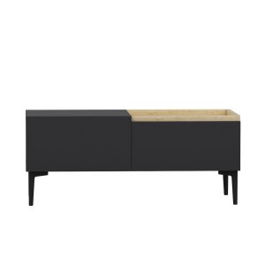 Mijara tv-taso 160x37 cm musta - Hanah Home