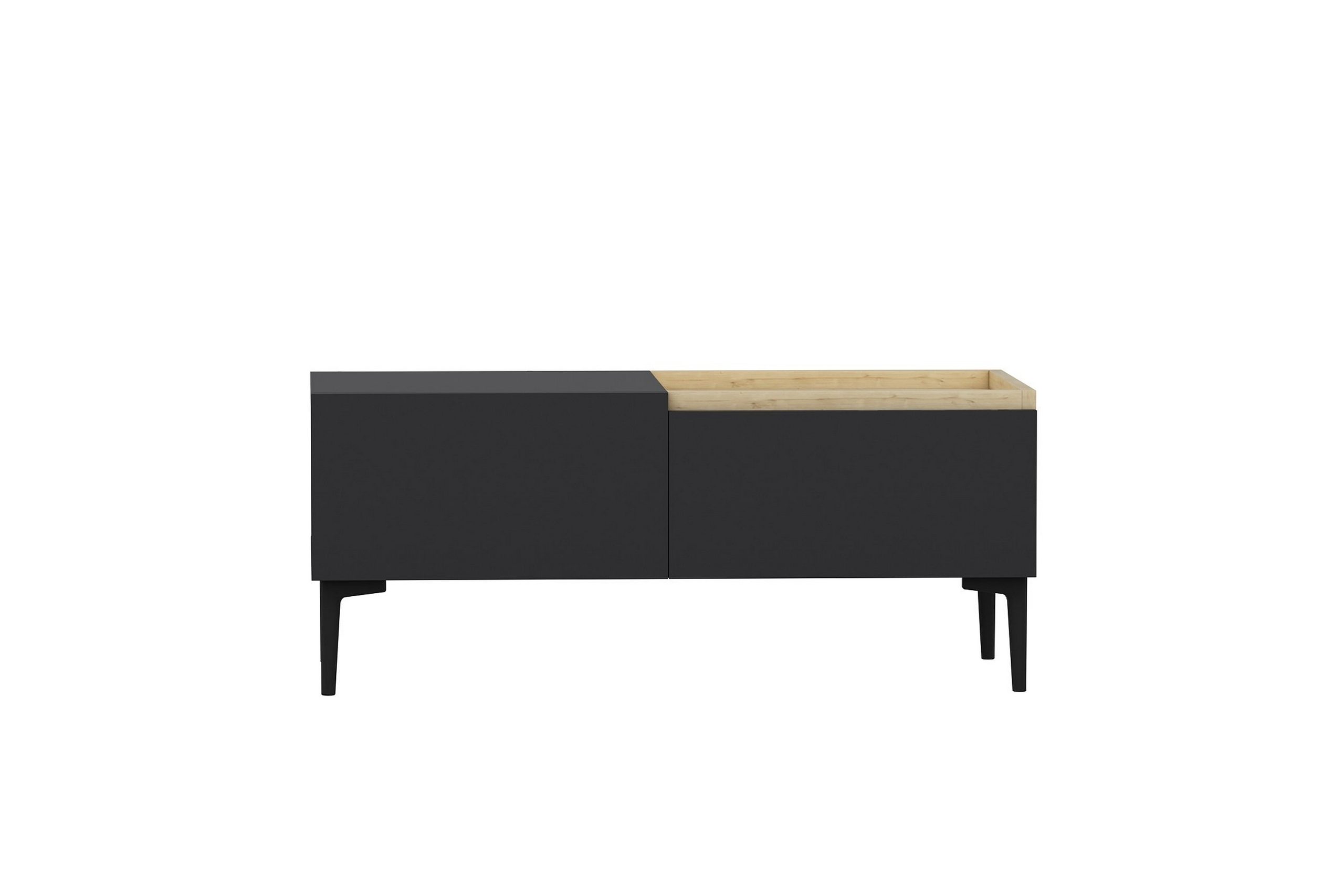 Mijara tv-taso 160x37 cm musta - Hanah Home