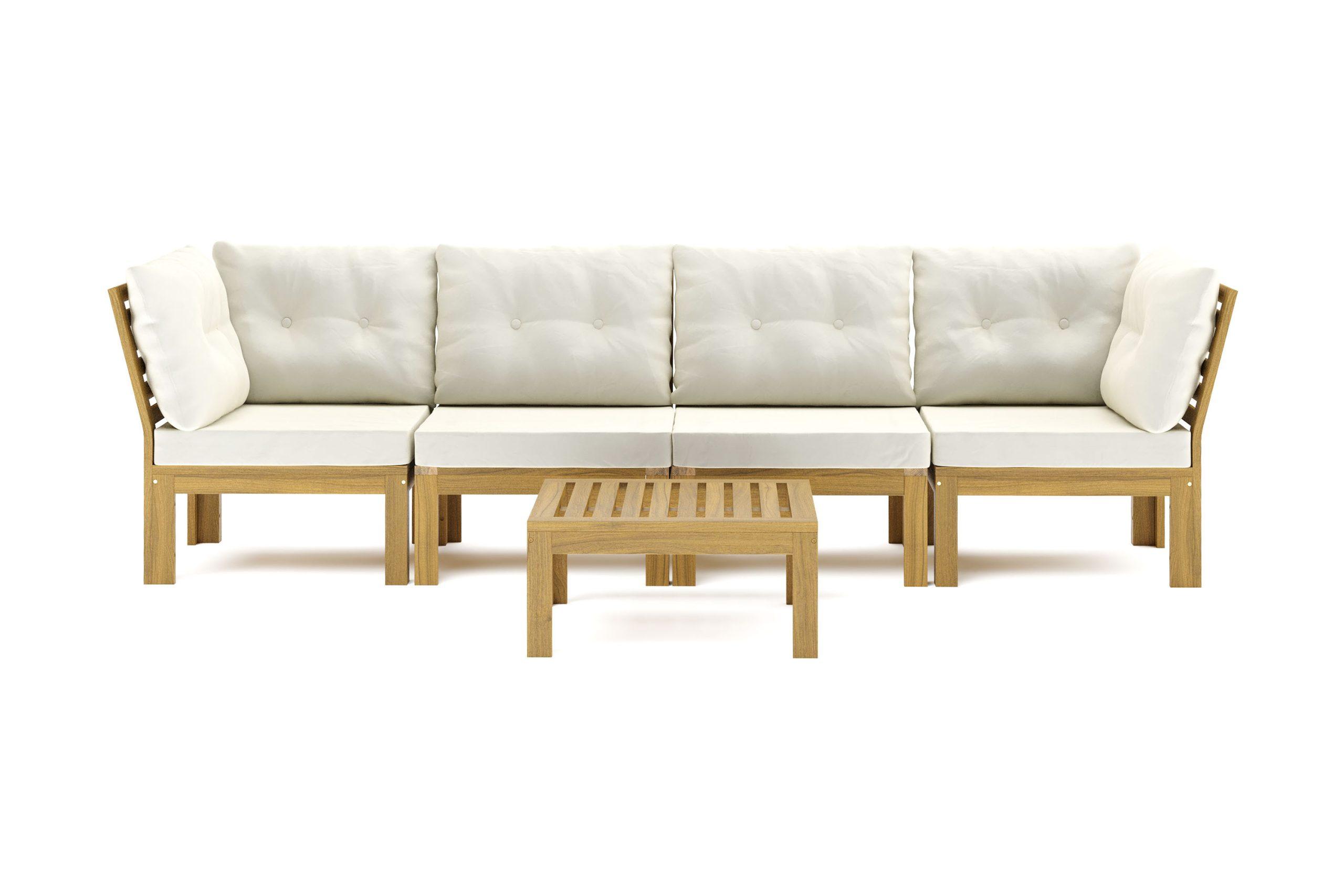 Lindha 4-istuttava Lounge-ryhmä - Beige