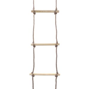 Lasten köysitikkaat 290 cm puu - Ruskea