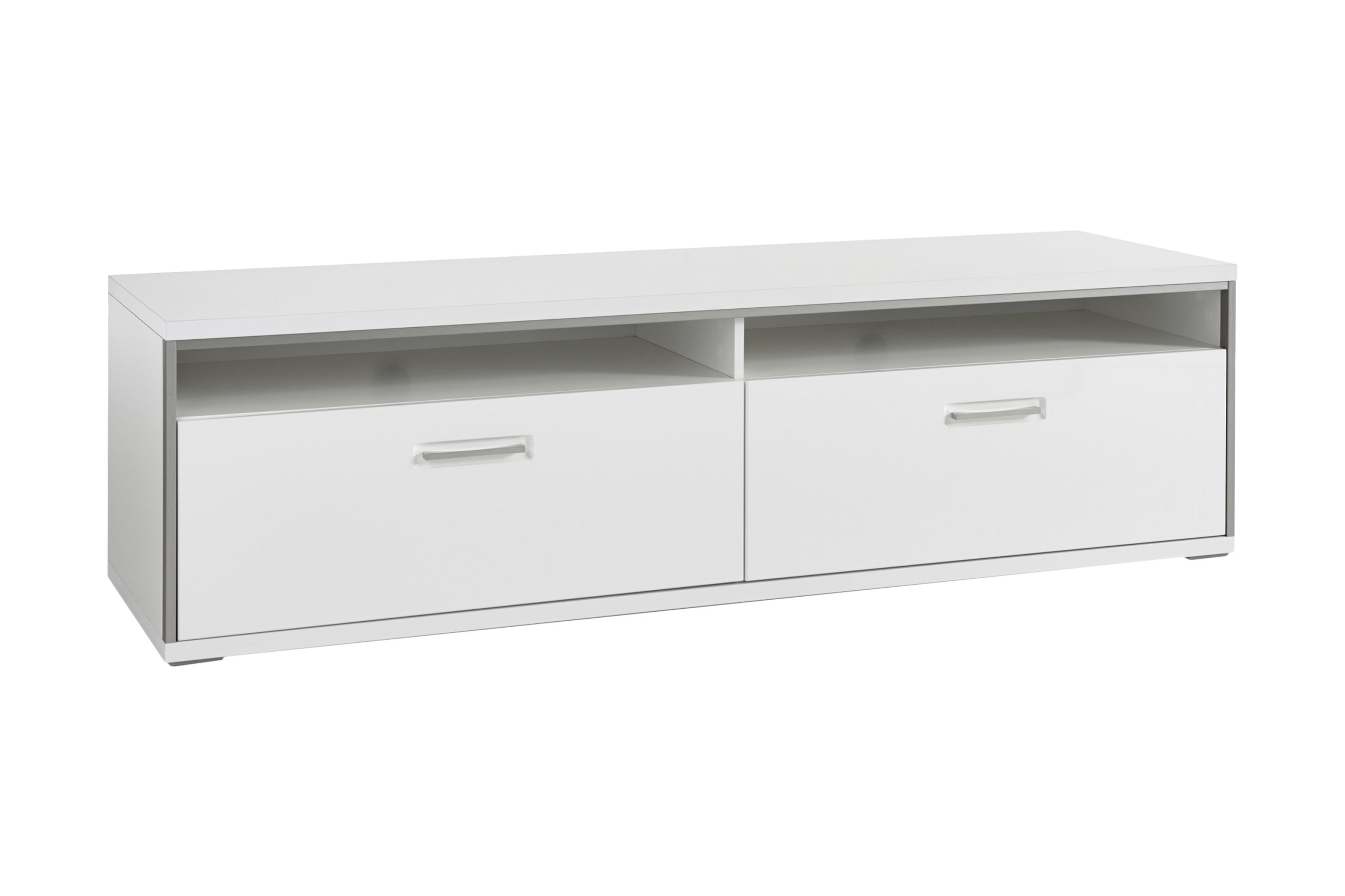 TV-taso Trento 184x51x52 cm Valkoinen Korkeakiilto - Valkoinen Korkeakiilto