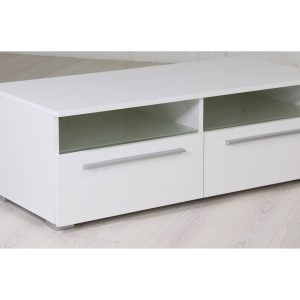 TV-taso Salathiel 100 cm - Valkoinen