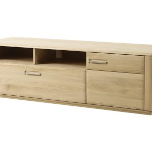 TV-taso Roulan 179 cm - Puu/Luonnonväri