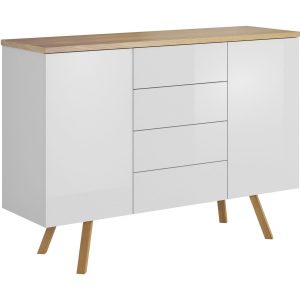 TV-taso Gorder 115 cm - Valkoinen