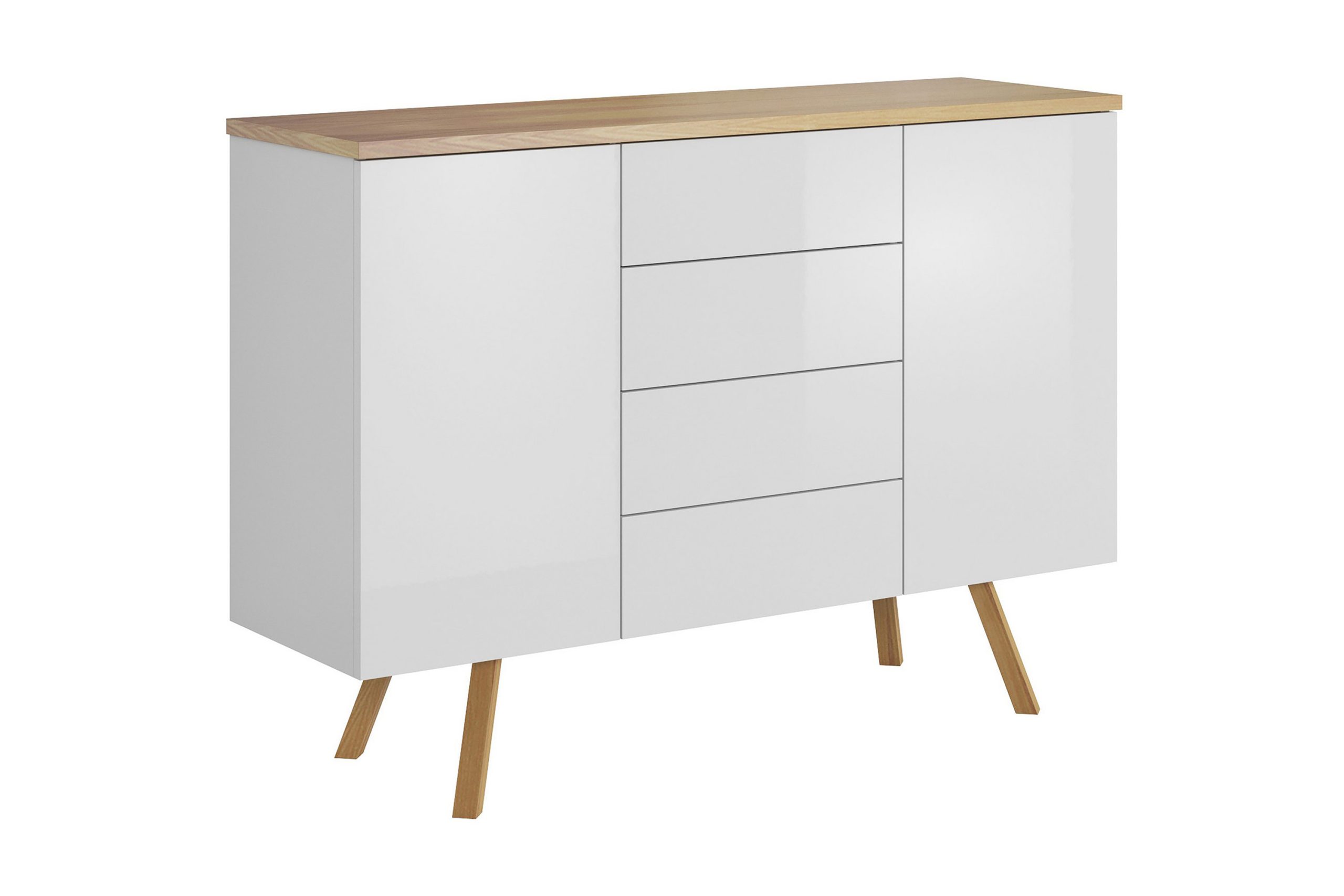 TV-taso Gorder 115 cm - Valkoinen