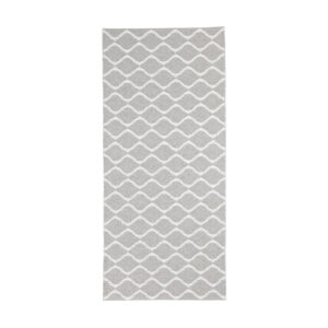 Muovimatto Wave 200x250 Käännettävä PVC Harmaa - Horredsmattan