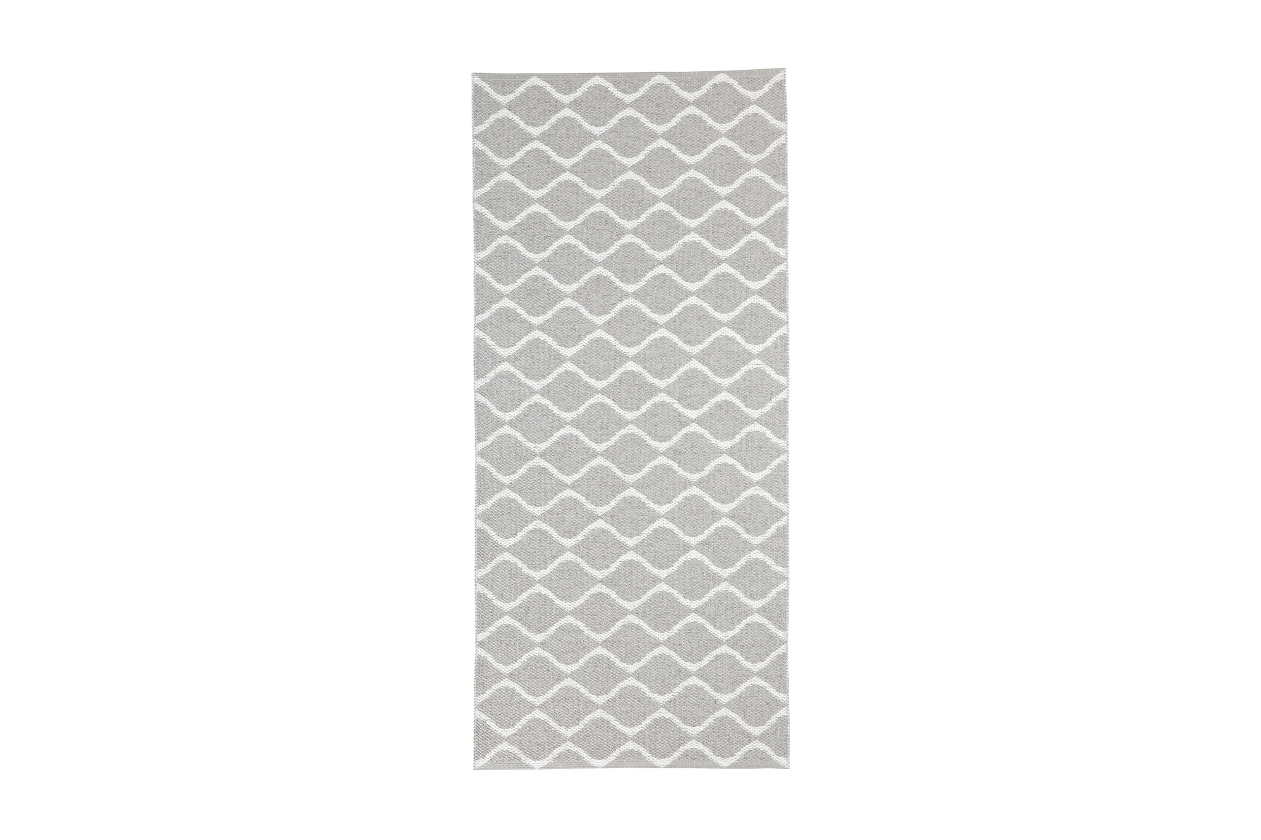 Muovimatto Wave 200x200 Käännettävä PVC Harmaa - Horredsmattan