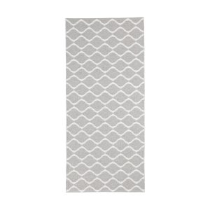 Muovimatto Wave 150x250 Käännettävä PVC Harmaa - Horredsmattan