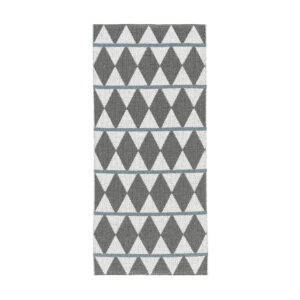 Muovimatto Zigge 150x250 Käännettävä PVC Harmaa - Horredsmattan