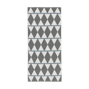 Muovimatto Zigge 150x200 Käännettävä PVC Harmaa - Horredsmattan