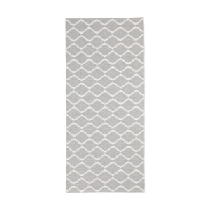 Muovimatto Wave 70x350 Käännettävä PVC Harmaa - Horredsmattan