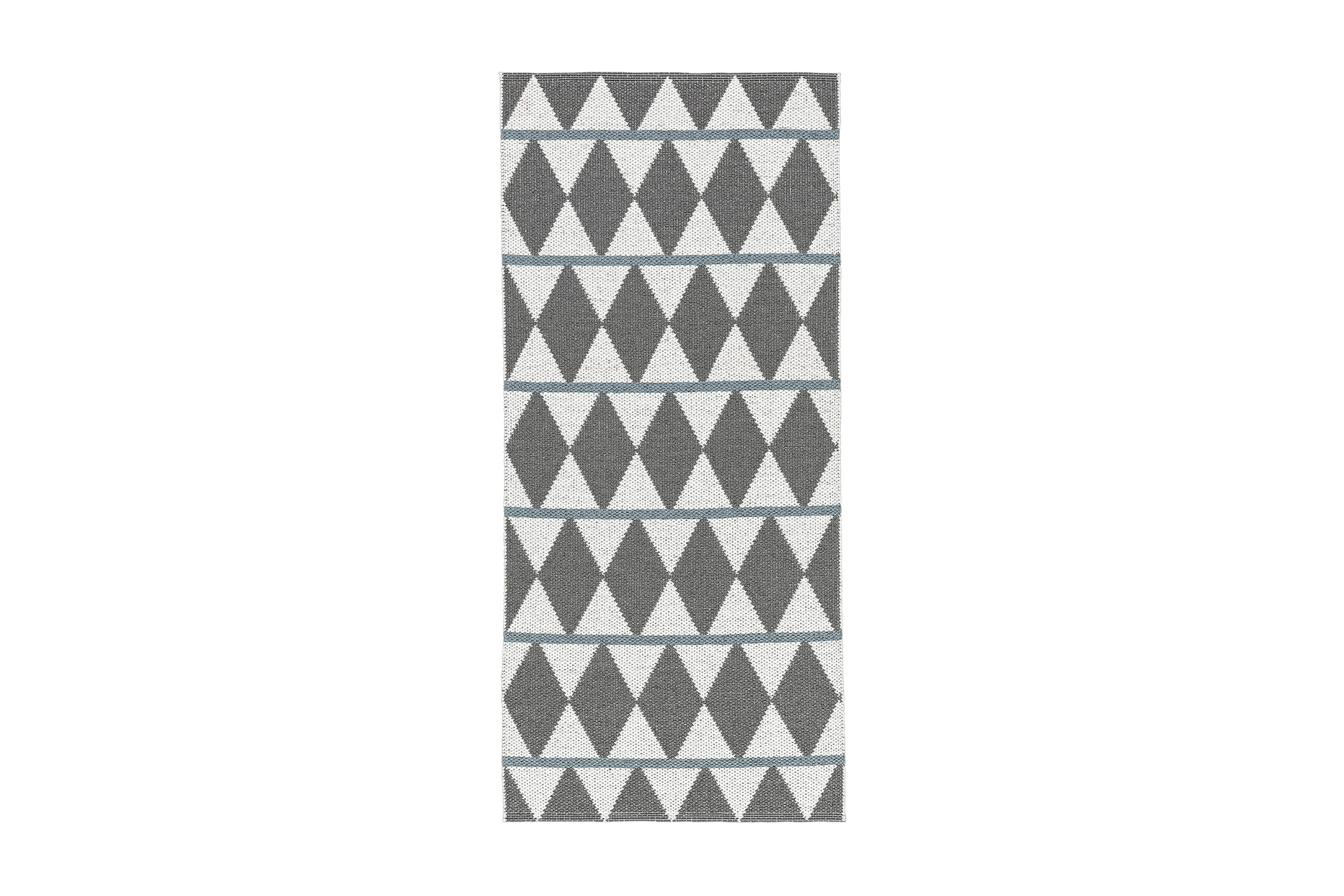 Muovimatto Zigge 70x350 Käännettävä PVC Harmaa - Horredsmattan