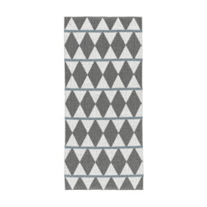 Muovimatto Zigge 150x100 Käännettävä PVC Harmaa - Horredsmattan