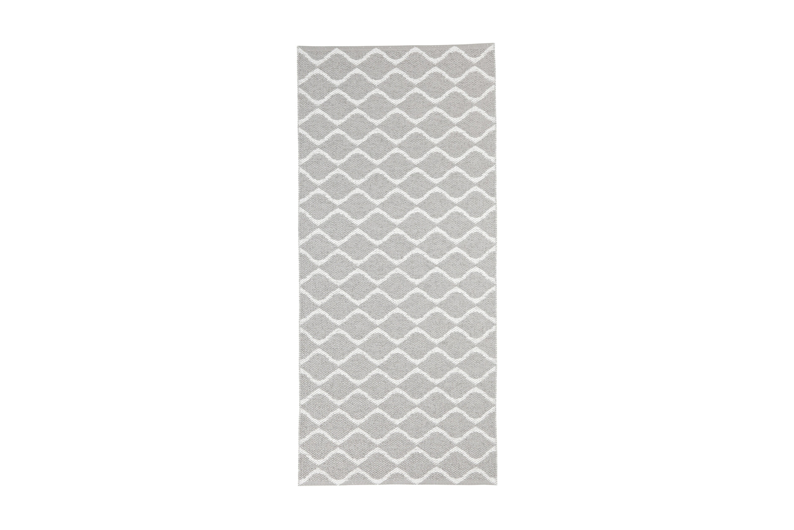 Muovimatto Wave 70x150 Käännettävä PVC Harmaa - Horredsmattan