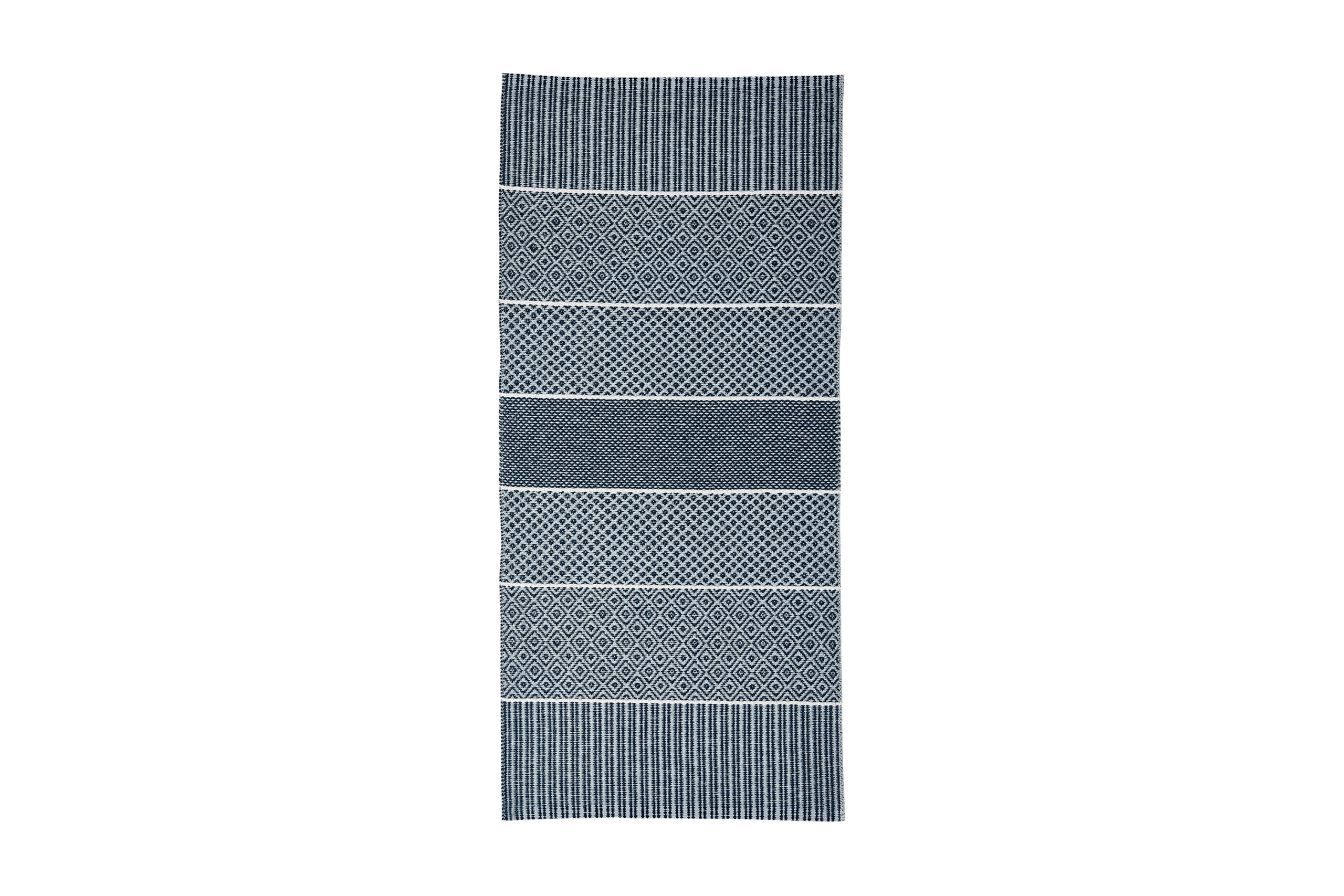 Muovimatto Alfie 70x50 Käännettävä PVC Sininen - Horredsmattan