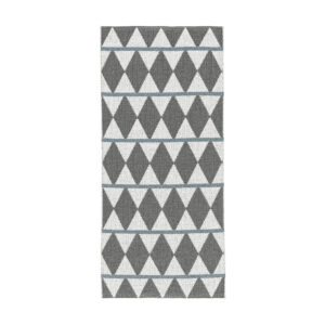 Muovimatto Zigge 70x50 Käännettävä PVC Harmaa - Horredsmattan